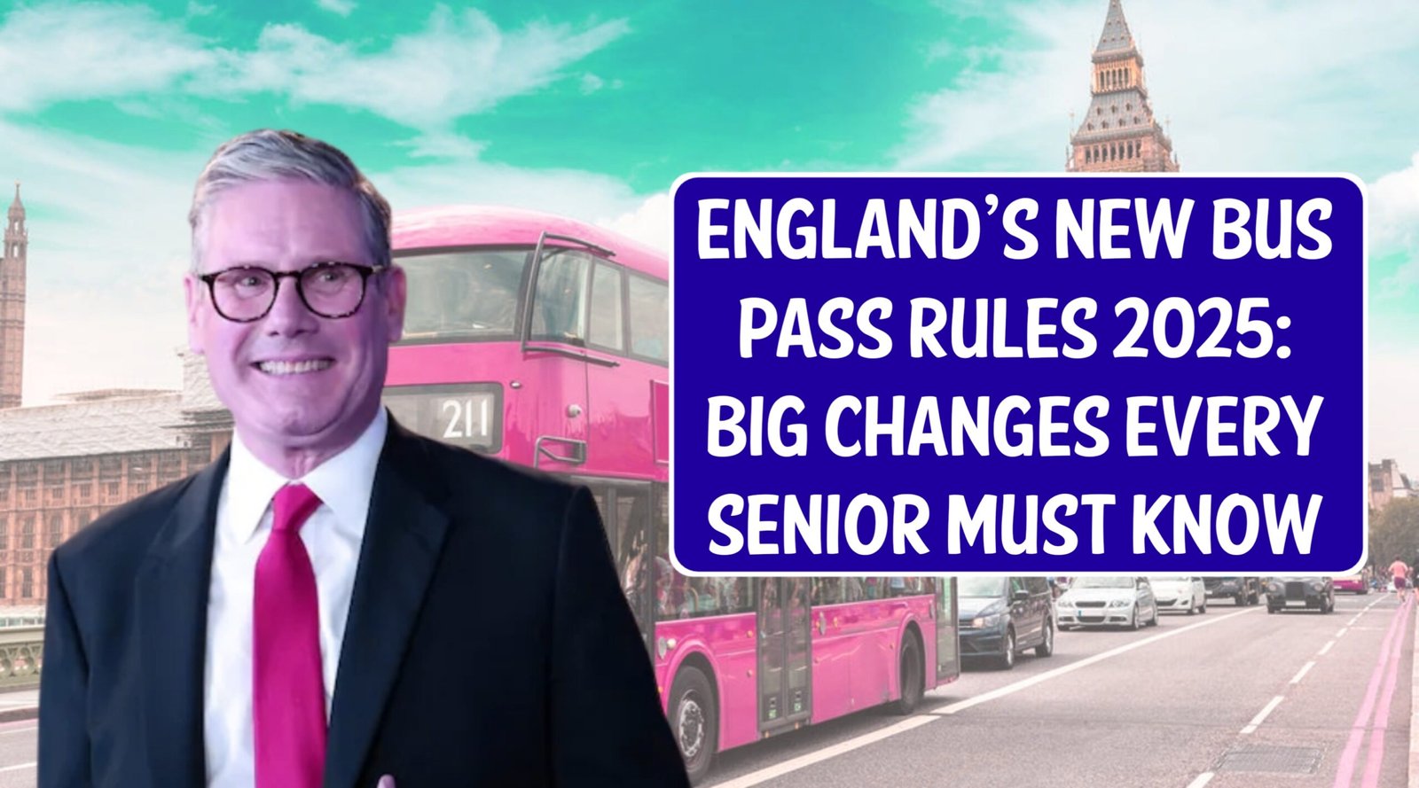 England’s New Bus Pass Rules 2025: Big Changes Every Senior Must Know