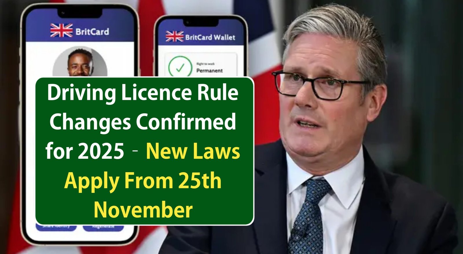 Driving Licence Rule Changes Confirmed for 2025